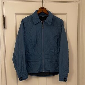 Barbour Lightweight Quilted Jacket Blue | Women’s Size 12